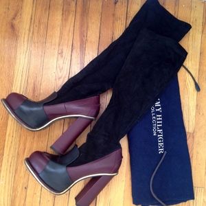 Tommy Hilfiger Runway Collection High Knee Loafers